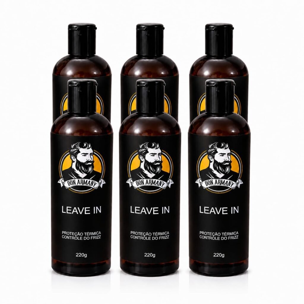 kit 6 minoxidil 120 ml – crescimento e fortalecimento da barba