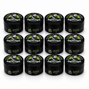 combo 12 ceras caramelo 120g modeladora para cabelo masculino