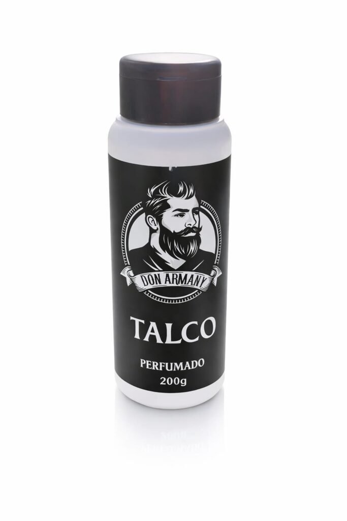 talco perfumado don armany 200g profissional para barbearia