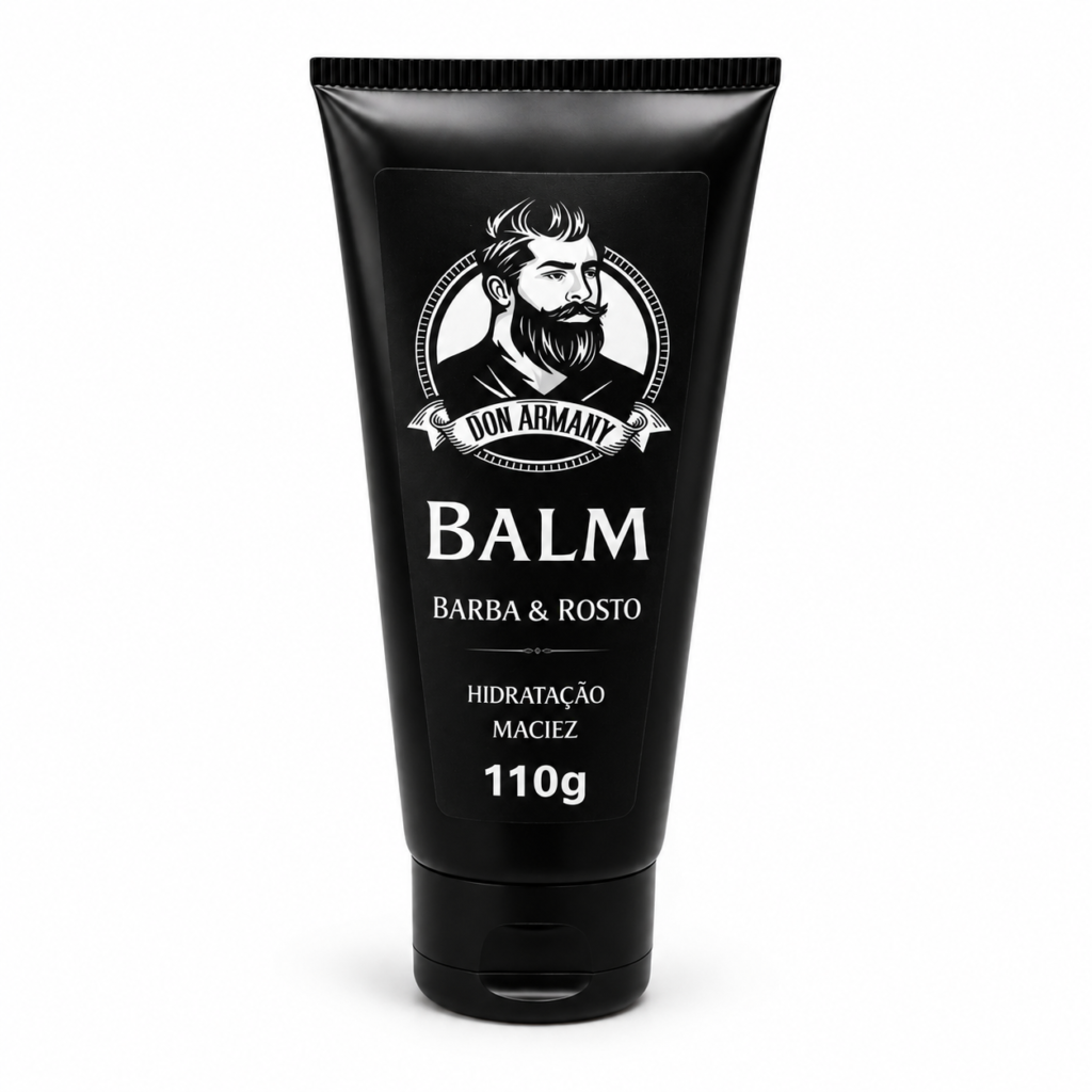 balm para barba hidratante modelador maciez e brilho 110g