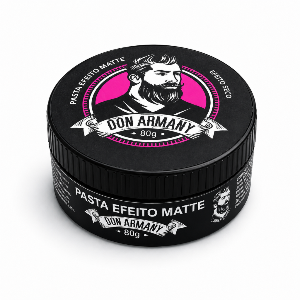 pasta matte 70g – fixação forte e efeito seco